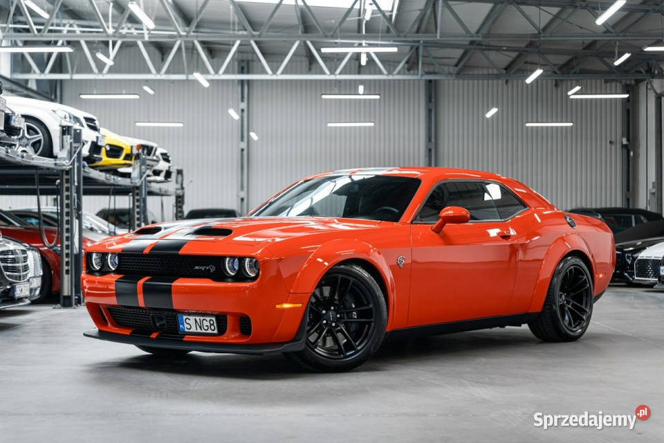 Dodge Challenger SRT Hellcat 62 V8 HEMI 717 elektrycznie ustawiane fotele