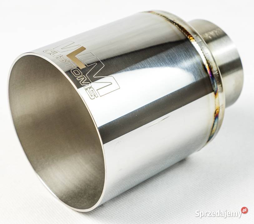 Końcówka wydechu tłumika 114mm Poler stal Hecznarowice