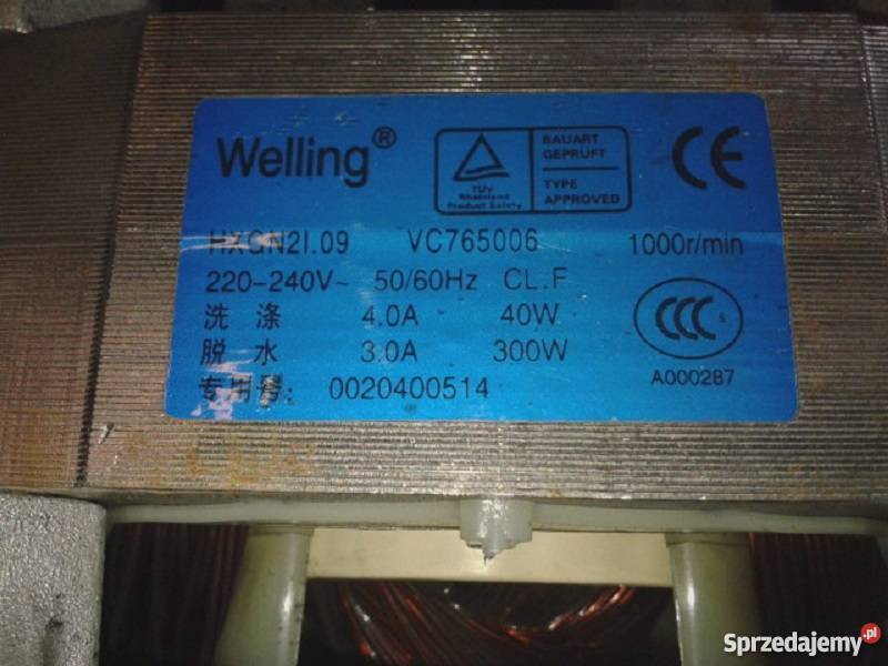 Haier Pralka silnik części AGD Pruszcz Gdański