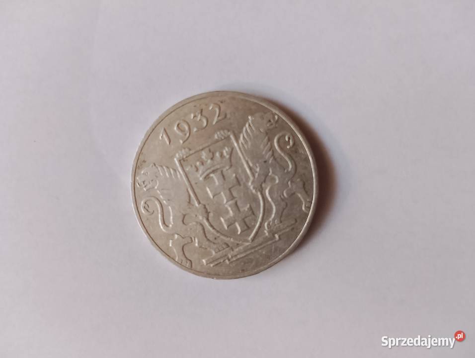 2 guldeny 1932 Gdańsk stan I Busko-Zdrój sprzedam