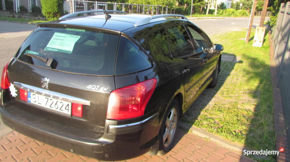 PEUGEOT 407 SW PANORAMA 20 HDI Rok produkcji 2007 Ruda Śląska