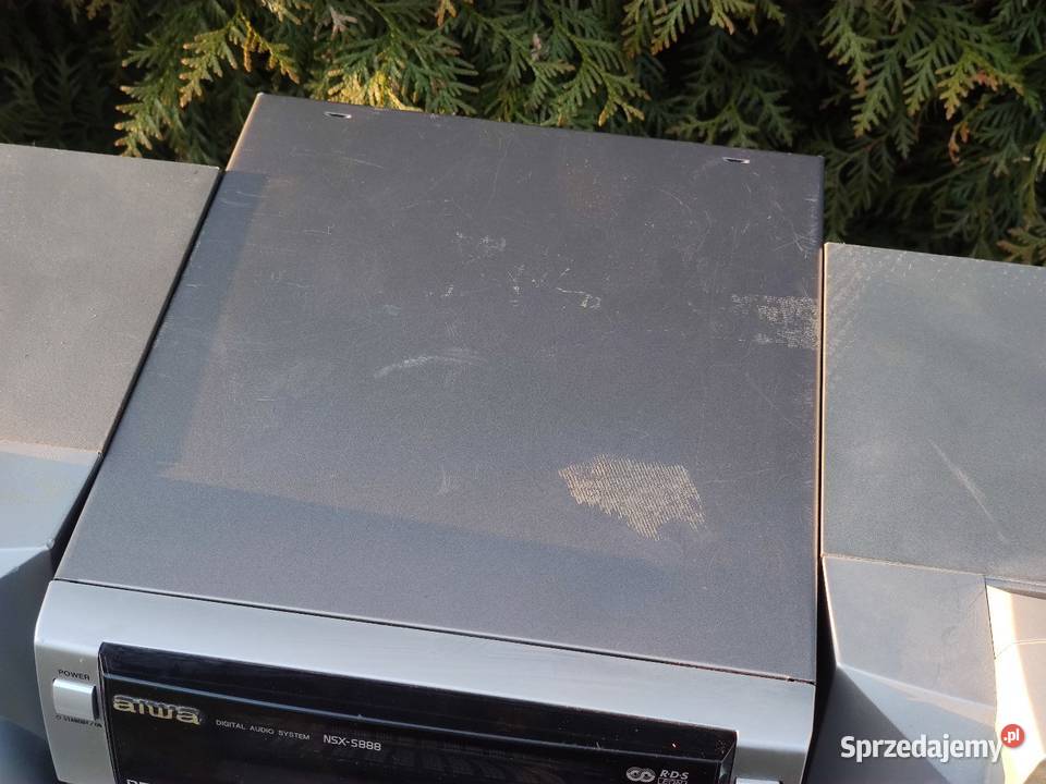 Aiwa nsxs888 wieża kolumny delfinek 3cd deck zachodniopomorskie Świdwin sprzedam