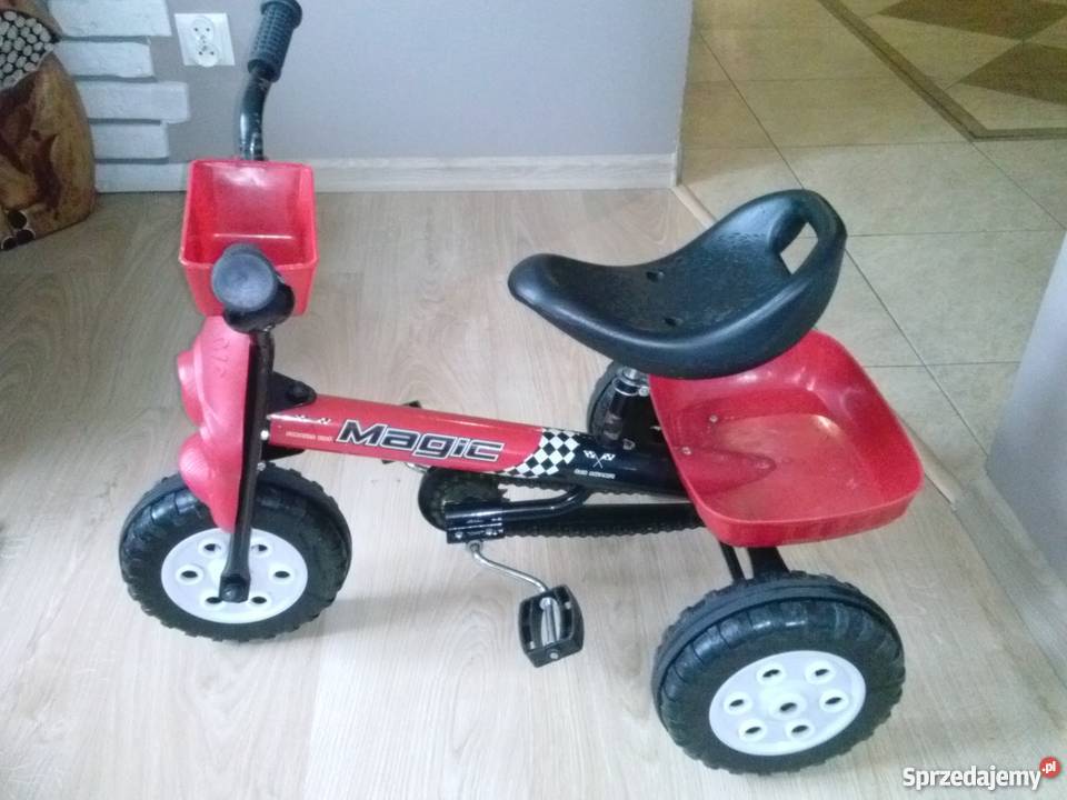 Sprzedam rowerek Magic czerwony podlaskie Wysokie Mazowieckie