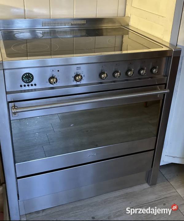 SMEG KUCHENKA 90 CERAMICZNA KUCHNIA DOSTAWA wolnostojące Wrocław