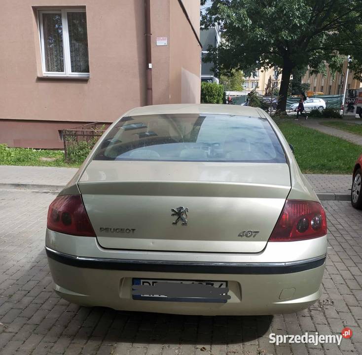 sPRZEDAM na części PEUGEOT 407 podkarpackie Rzeszów