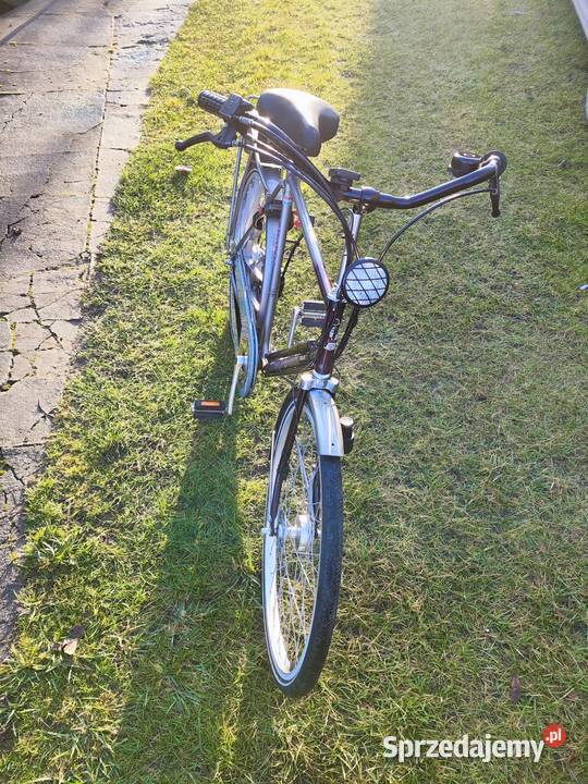 Rower z silnikiem pomocniczym Sachs Spartamet Miejskie łódzkie Łódź