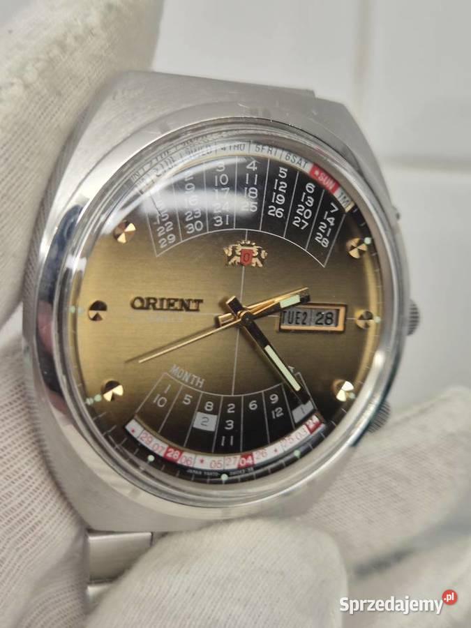 Zegarek Orient królewski automat tzw patelnia Chorzów