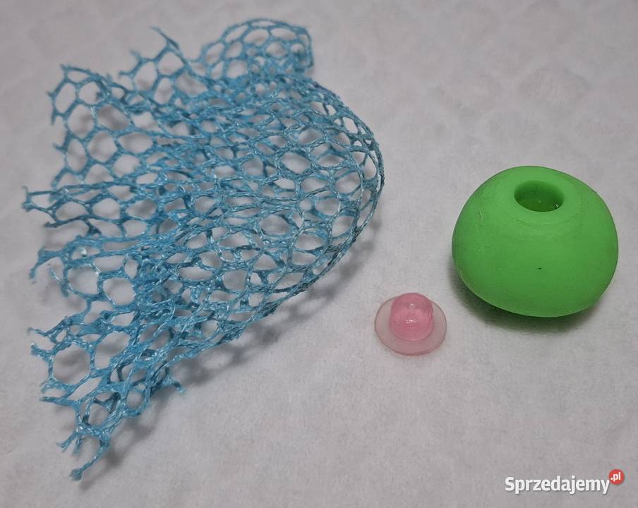 Zestaw do gniotka z siateczką zielony DIY Czeladź