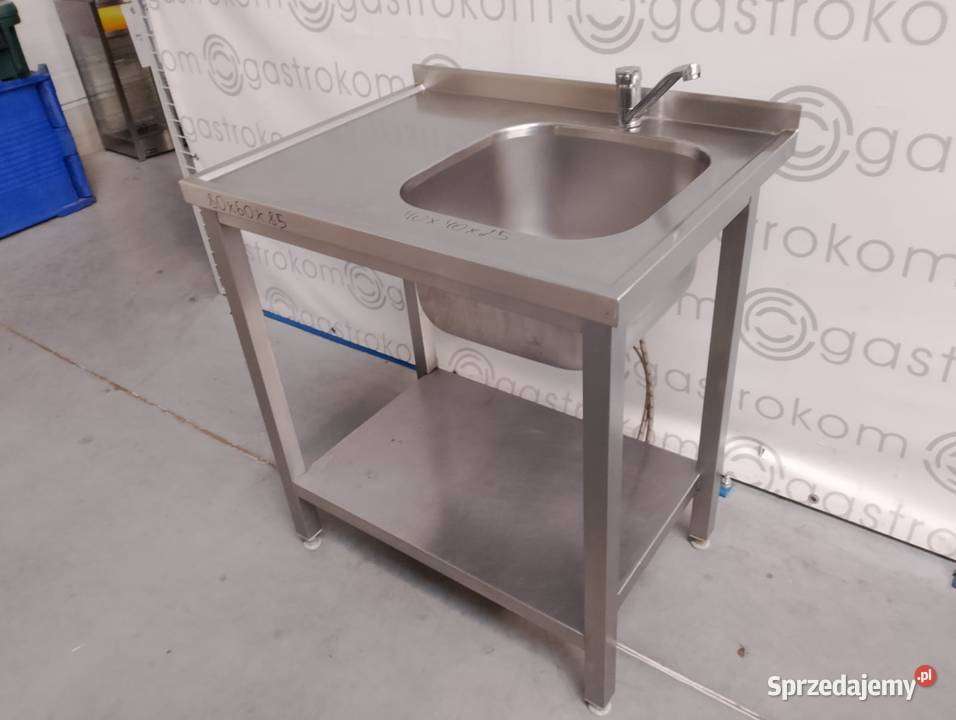 Stół ze zlewemP i półką 80x60x85 dolnośląskie Wrocław sprzedam
