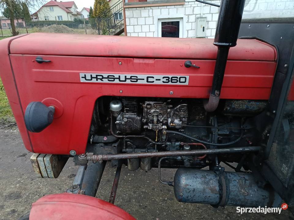 Ciągnik rolniczy ursus C360 Skrzynia biegów Manualna Kolno