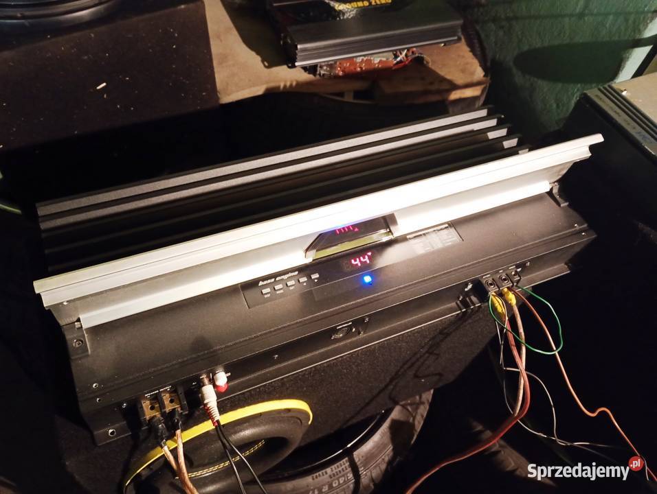 Wzmacniacz samochodowy 1 kanałowy monoblok śląskie