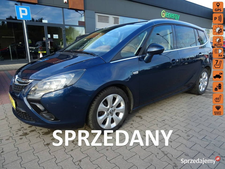 Opel Zafira 14 140 Cosmo7 osobowa Bogate