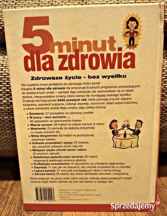 Poradnik 5 minut zdrowia twarda Poradniki, albumy i reportaże Poradniki, albumy i reportaże