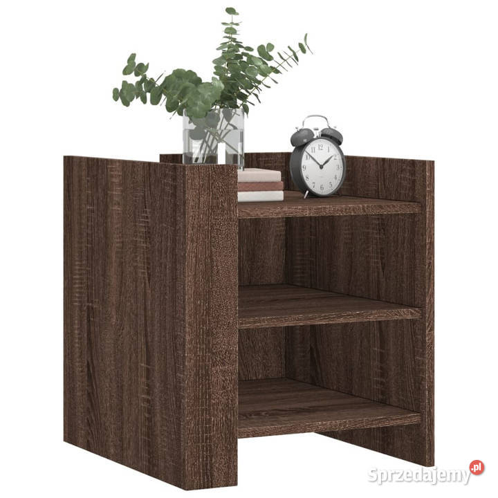 Szafka nocna brązowy dąb 45x50x50 materiał Warszawa