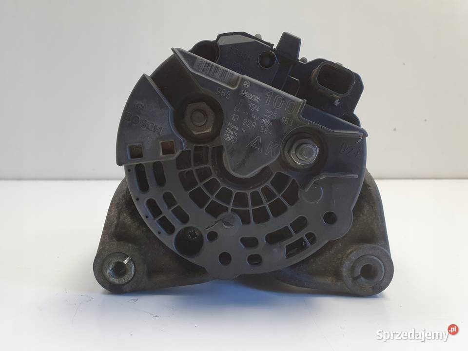 ALTERNATOR Opel Zafira B 18 16V 0124325163 bosch Rudka