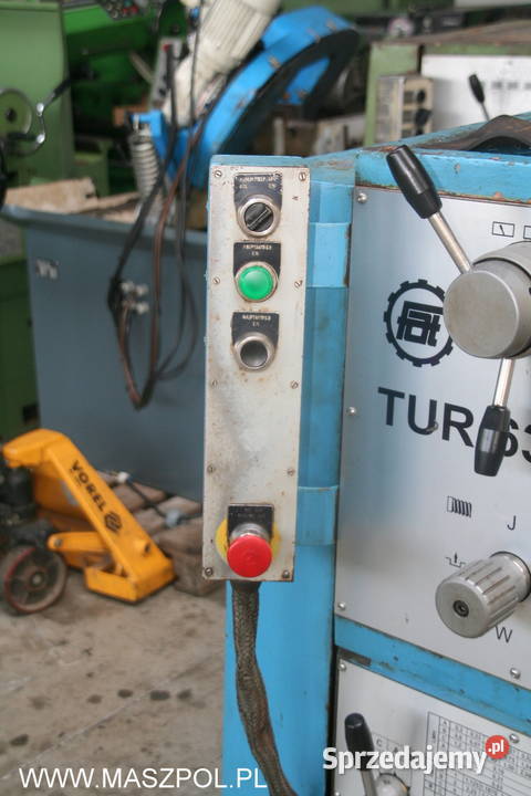 Tokarka uniwersalna TUR 630 M x 1000 FAT SZLIF