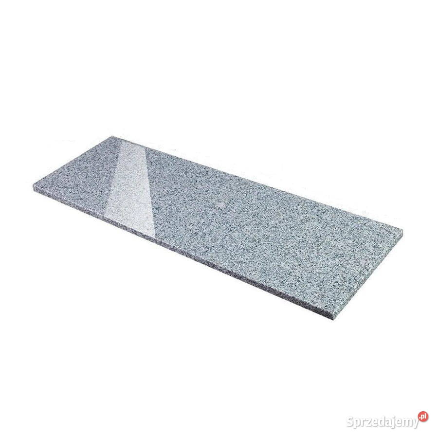 Parapet Stopnica granitowa szara polerowana G603