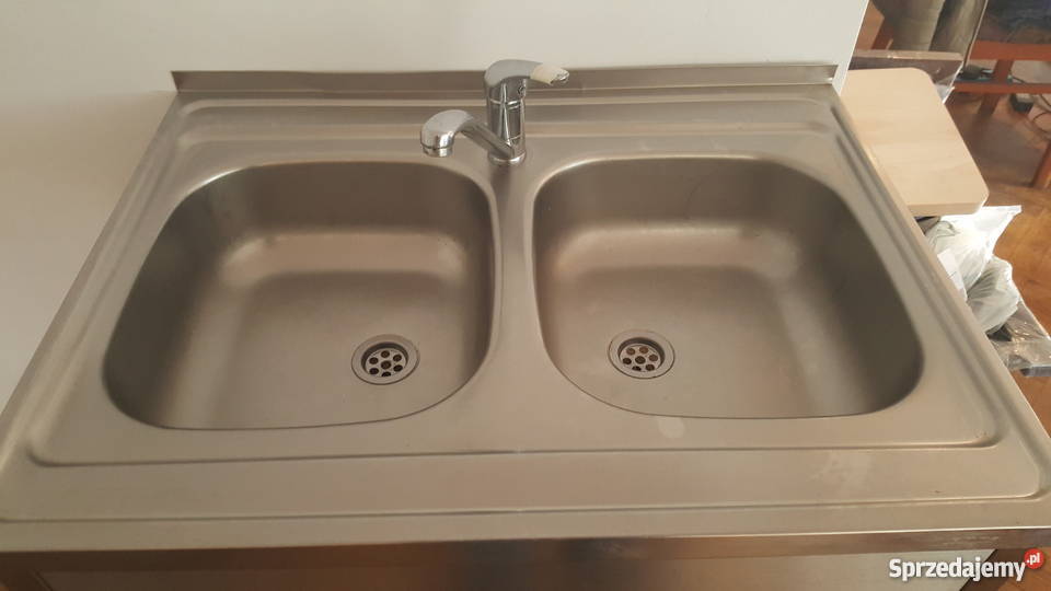 Zlew dwukomorowy wolnostojący gastronomiczny Gastronomia Jelenia Góra sprzedam