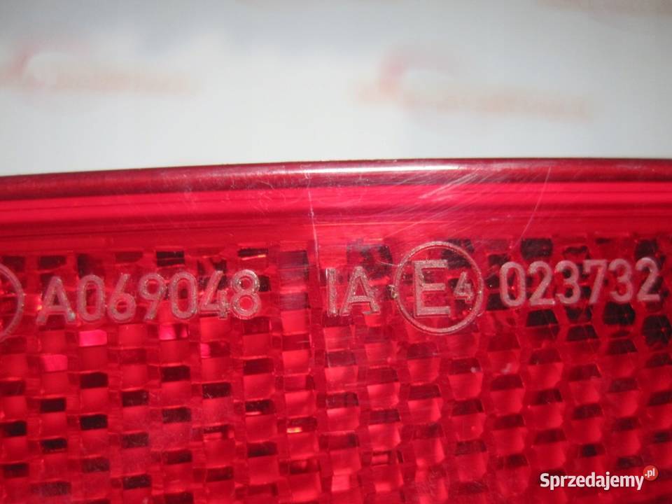 BMW X3 G01 18r odblask zderzaka prawy 7419928 prawe