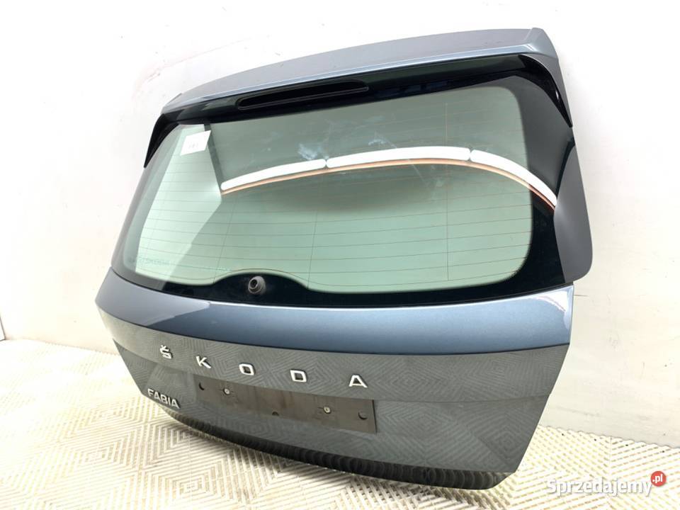 KLAPA TYŁ SKODA FABIA III Hatchback TYLNA