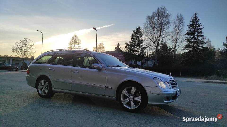 Mercedes E 211 2003 r awangarda 32 205 nieuszkodzony Chodzież sprzedam