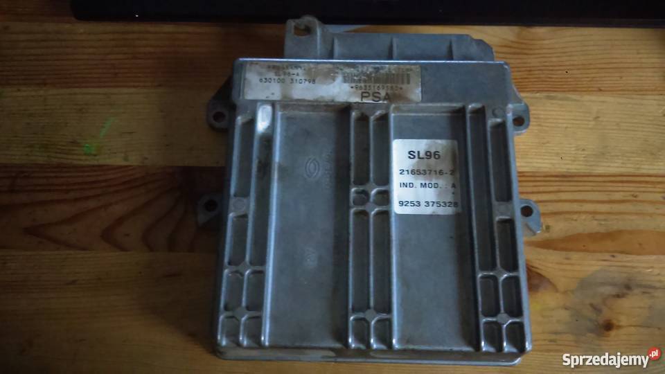 Komputer sterownik Citroen Berlingo 9635169580 Margonin