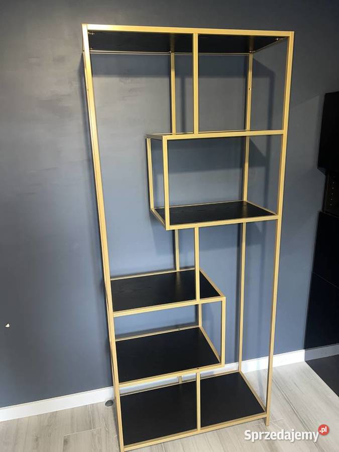 Regał czarnozłoty 35cm Świętochłowice