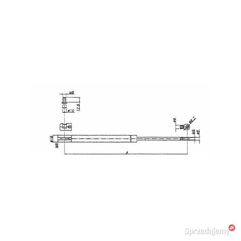 Sprężyna gazowa 246410 36385 małopolskie Kamionna