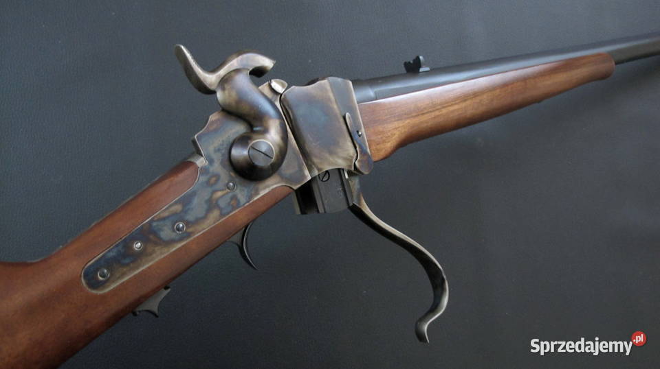 karabin czarnoprochowy Sharps Pedersoli kal 45 Chojnice