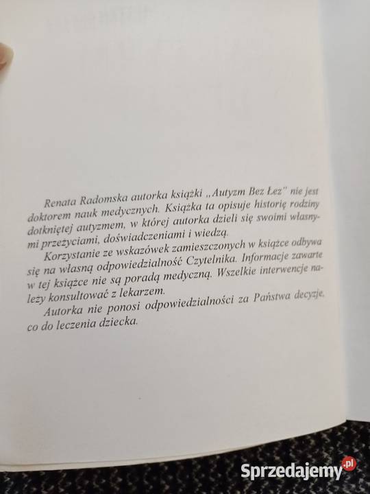 28 Autyzm bez łez Historia przywracania naszej Poznań sprzedam