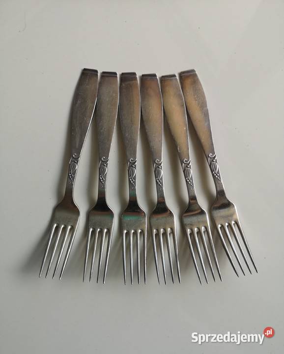 Widelce obiadowe komplet plater vintage
