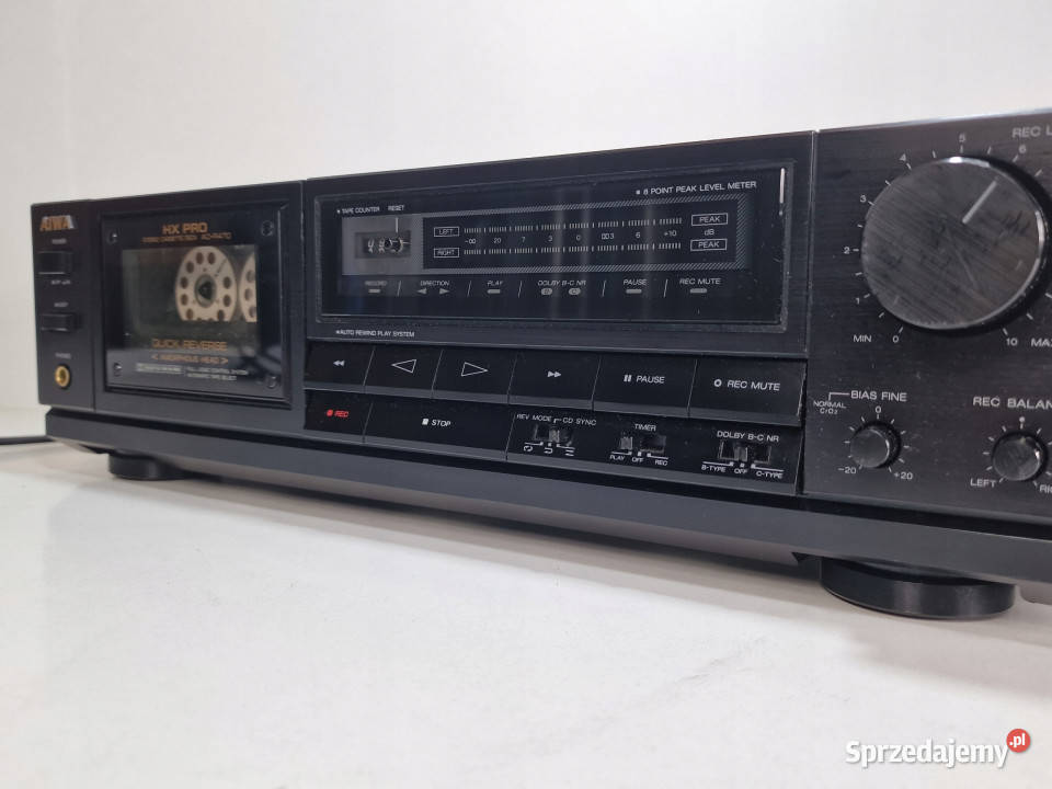 Magnetofon catette deck Aiwa ADR470 AD R 470 Międzychód