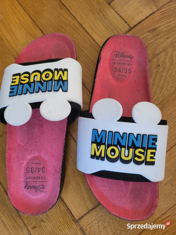 Klapki Disney Reserved 3435 dług wkładki 21 Warszawa