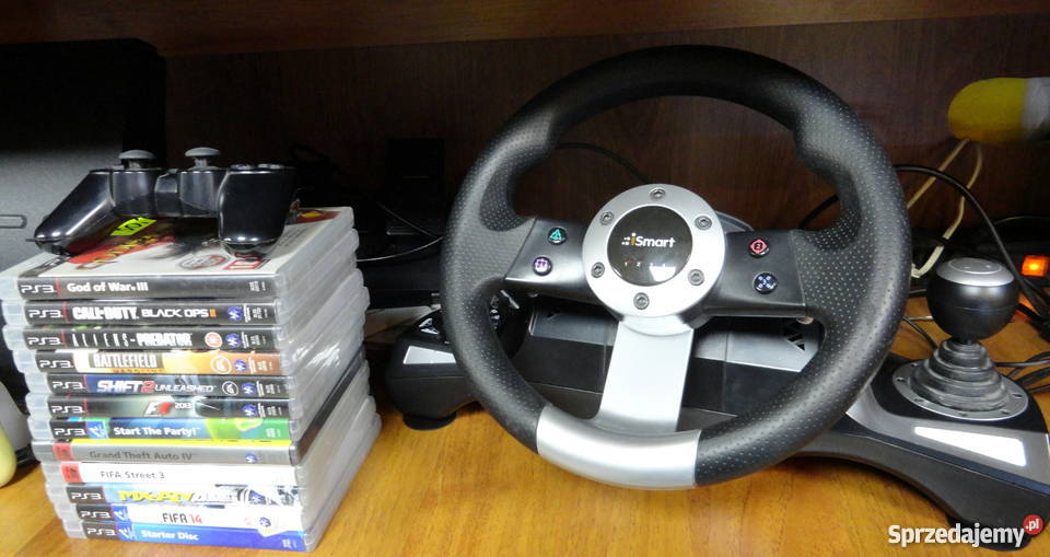 Playstation 3 SLIM 320 GB 2x PAD 10 Gier Move 3 sprzedam