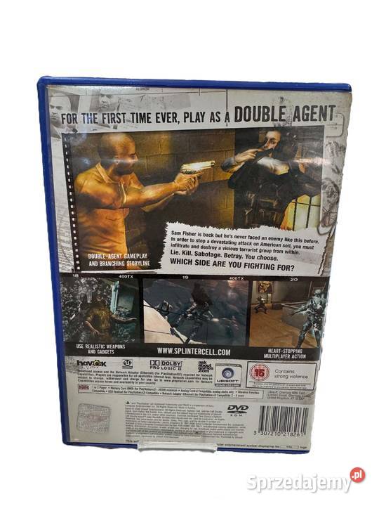 Gra Tom Clancys Splinter Cell Double Agent 2 Elbląg