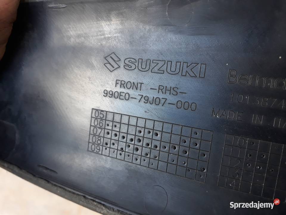 SUZUKI SX4 LISTWA DRZWI PRAWA PRZÓD PRAWYCH Międzychód