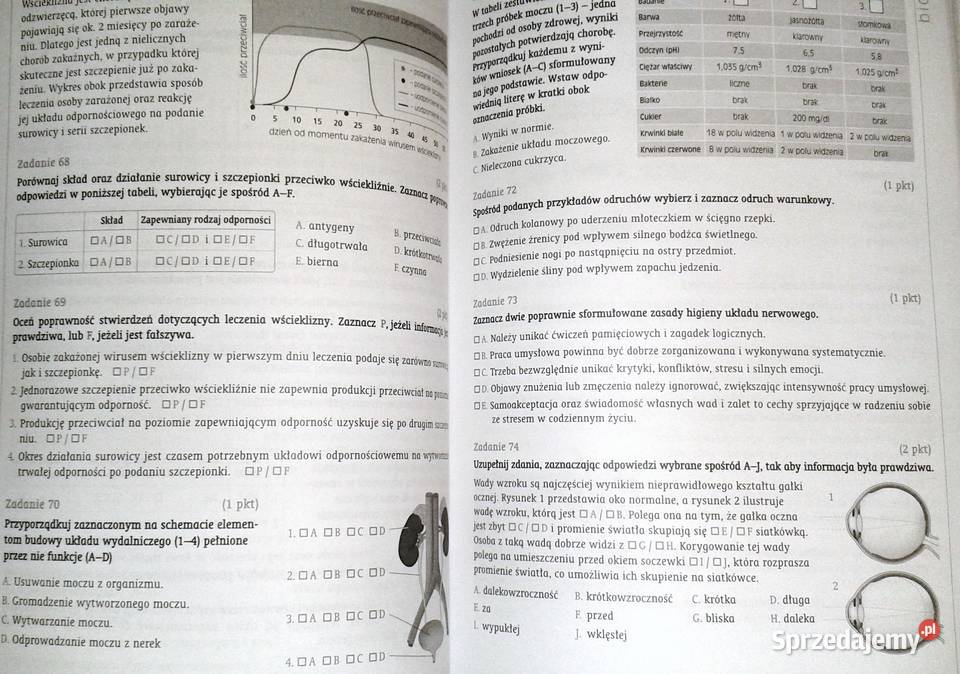 Zadania egzaminacyjne Biologia Chemia Geografia Pozostałe