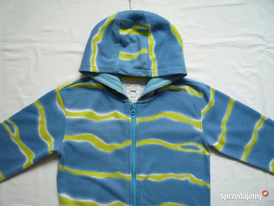 Sinsay 140 Bluza rozpinana niebieska selesynowe Szczecin