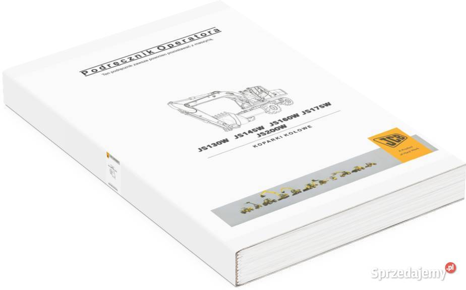 JCB 540 70 Instrukcja katalog napraw obsługi DTR Szamotuły