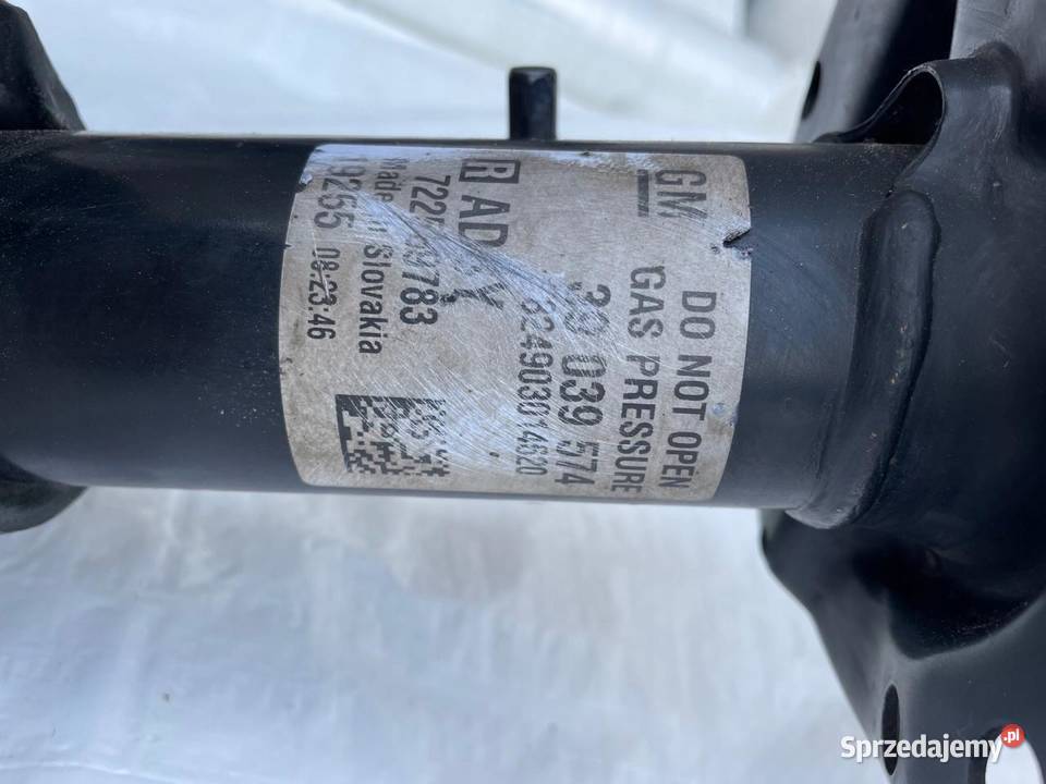 OPEL ASTRA K V 16CDTI ZWROTNICA MCPHERSON PRAWA kujawsko-pomorskie