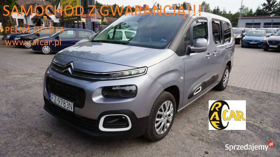 Citroen Berlingo Polski salon Gwarancja III 2018 Hatchback Zielona Góra