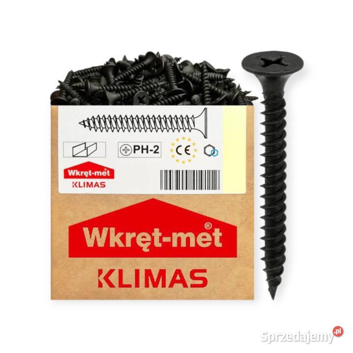 Wkręty do podłoży stalowych 35mmx45mm KLIMAS Zgierz