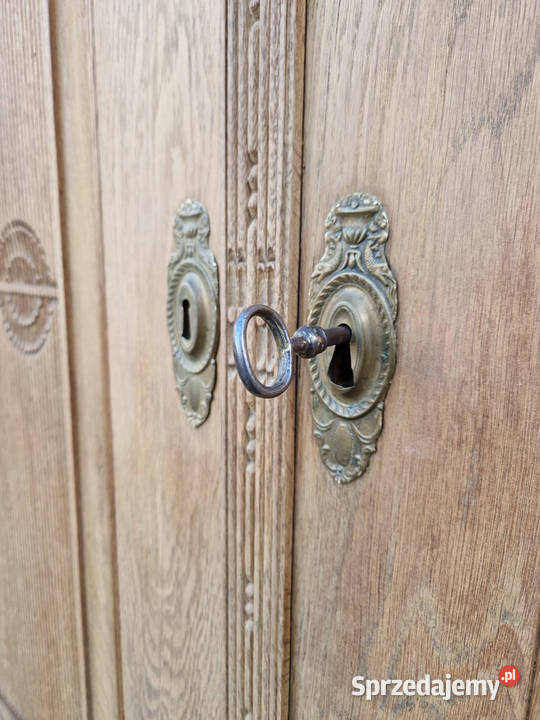 SZAFA BAROKOWA OCZYSZCZONA Szczecin sprzedam