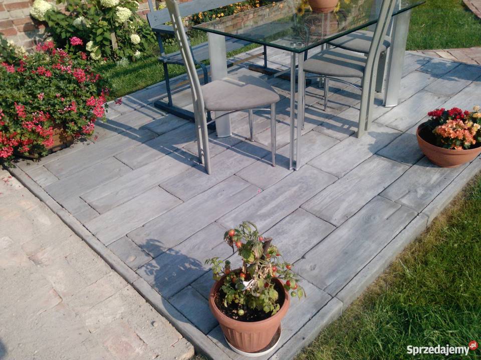 betonowe drewno ogrodowe Nietków