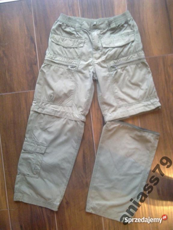 Spodnie bojówki chłopięce 140 Szczecin