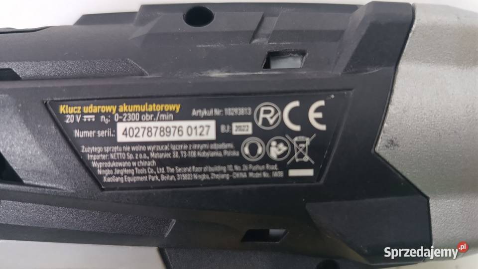 Zestaw narzędzi TECHLINER 20V wkrętarka klucz śląskie Katowice