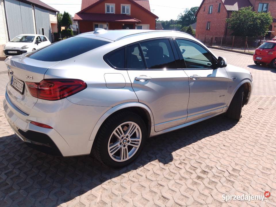 BMW X4 28i xDrive 245 MPakiet Salon Bezwypadkowy Czyżew