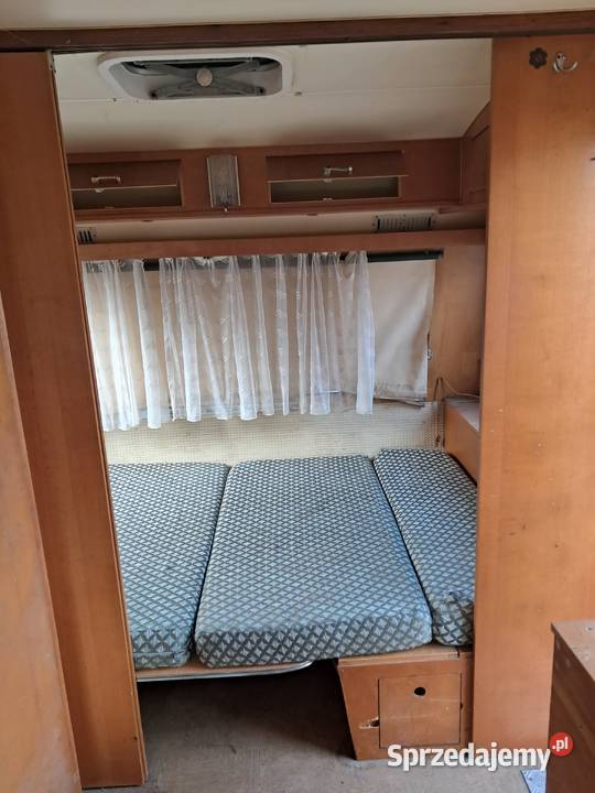 Przyczepa kempingowa 5 metrowa budowa działka Starogard Gdański