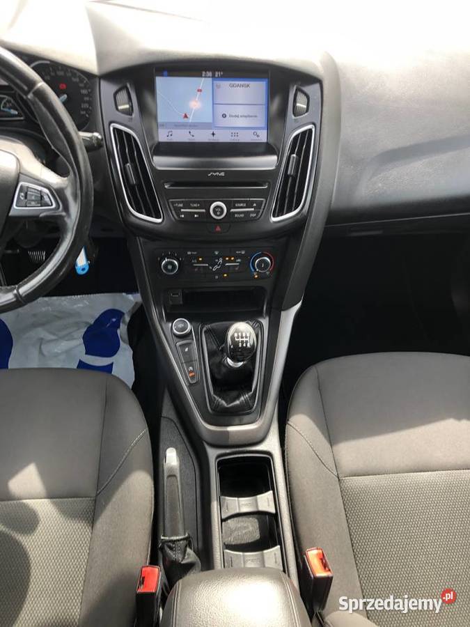 FORD FOCUS TITANIUM PLUS 15TDCI 120 welurowa tapicerka Lębork sprzedam