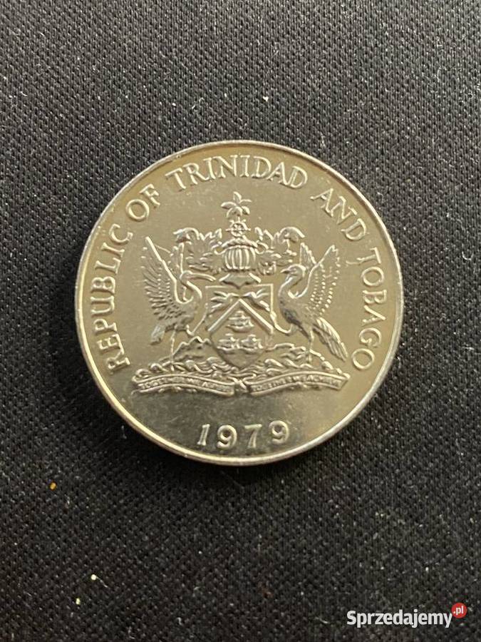 Moneta Trynidad i Tobago 50 centów 1979r mazowieckie Marki